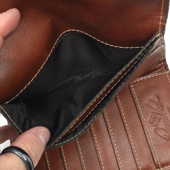 Patricia Nash floral and fruit Large Leather Wallet - Picture 9 of 16